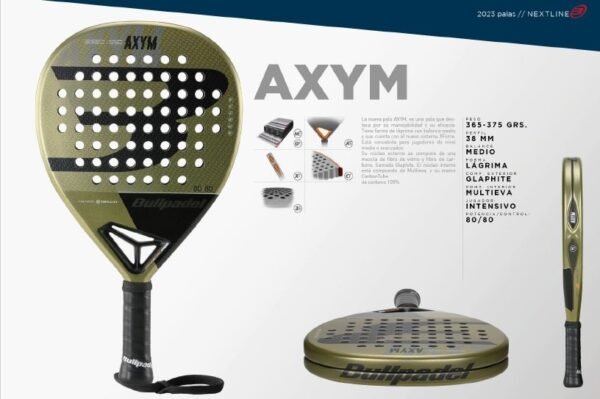 RACCHETTA BULLPADEL AXYM DB 23