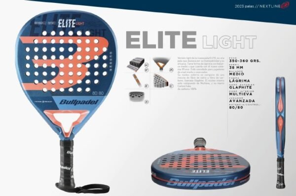 RACCHETTA BULLPADEL ELITE LIGHT W 23