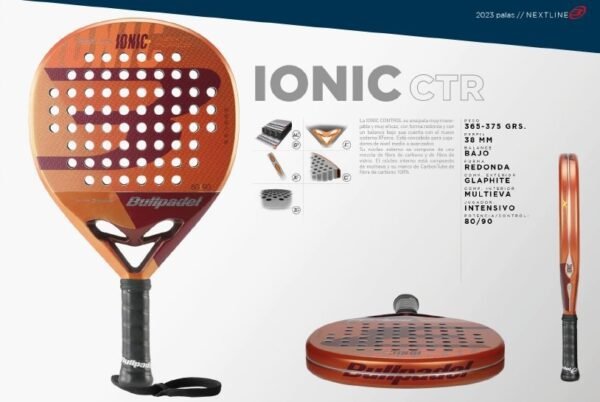 RACCHETTA BULLPADEL IONIC CONTROL 23