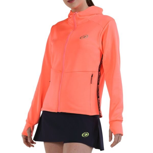 FELPA BULLPADEL ABADA CORAL FLUOR