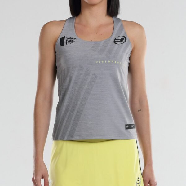 TOP BULLPADEL LLAVE W GRIS MEDIO VIGORE