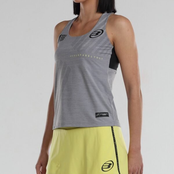 TOP BULLPADEL LLAVE W GRIS MEDIO VIGORE