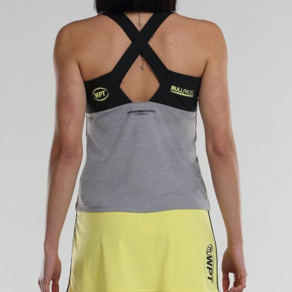 TOP BULLPADEL LLAVE W GRIS MEDIO VIGORE