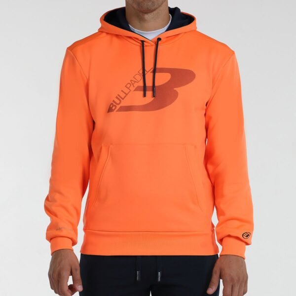 FELPA BULLPADEL NOCLA NARANJA FLUOR